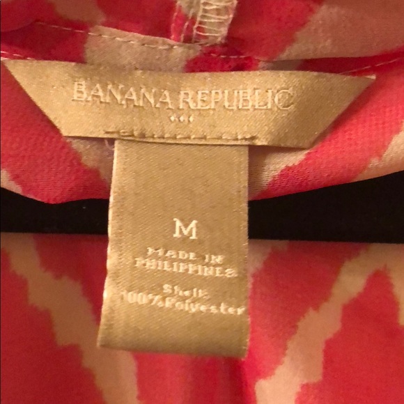 Zebra Print Pink semi semi sheer Blouse - Picture 3 of 4